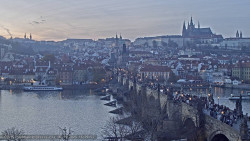 Pražský hrad, Karlův most, Vltava