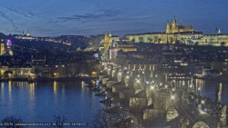 Pražský hrad, Karlův most, Vltava