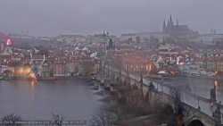 Pražský hrad, Karlův most, Vltava