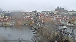 Pražský hrad, Karlův most, Vltava