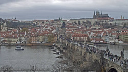 Pražský hrad, Karlův most, Vltava