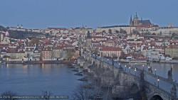 Pražský hrad, Karlův most, Vltava