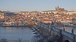 Pražský hrad, Karlův most, Vltava