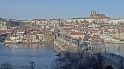 Pražský hrad, Karlův most, Vltava