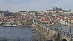 Pražský hrad, Karlův most, Vltava
