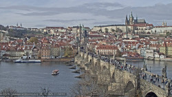Pražský hrad, Karlův most, Vltava