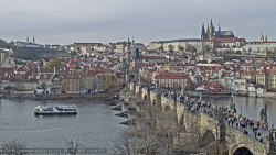 Pražský hrad, Karlův most, Vltava