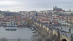 Pražský hrad, Karlův most, Vltava