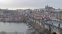 Pražský hrad, Karlův most, Vltava