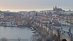 Pražský hrad, Karlův most, Vltava