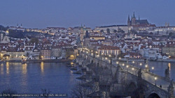 Pražský hrad, Karlův most, Vltava