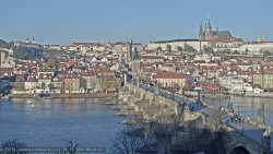 Pražský hrad, Karlův most, Vltava