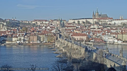 Pražský hrad, Karlův most, Vltava