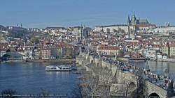 Pražský hrad, Karlův most, Vltava