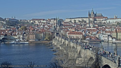 Pražský hrad, Karlův most, Vltava