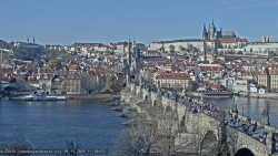 Pražský hrad, Karlův most, Vltava