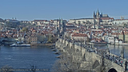 Pražský hrad, Karlův most, Vltava
