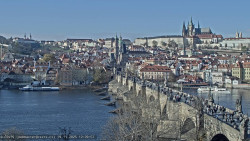 Pražský hrad, Karlův most, Vltava