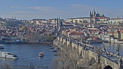 Pražský hrad, Karlův most, Vltava
