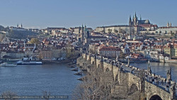 Pražský hrad, Karlův most, Vltava