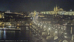 Pražský hrad, Karlův most, Vltava
