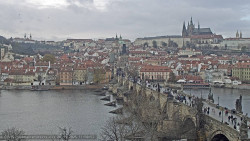 Pražský hrad, Karlův most, Vltava