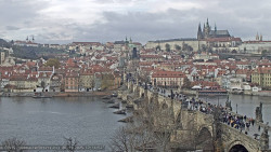Pražský hrad, Karlův most, Vltava