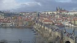 Pražský hrad, Karlův most, Vltava