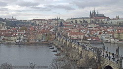 Pražský hrad, Karlův most, Vltava