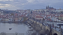 Pražský hrad, Karlův most, Vltava