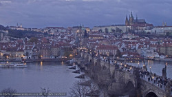 Pražský hrad, Karlův most, Vltava