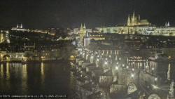 Pražský hrad, Karlův most, Vltava