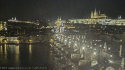 Pražský hrad, Karlův most, Vltava