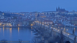 Pražský hrad, Karlův most, Vltava