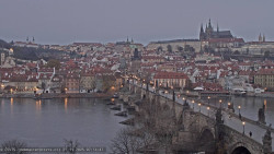 Pražský hrad, Karlův most, Vltava