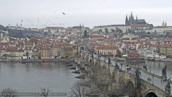 Pražský hrad, Karlův most, Vltava