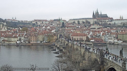 Pražský hrad, Karlův most, Vltava