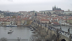 Pražský hrad, Karlův most, Vltava