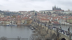 Pražský hrad, Karlův most, Vltava