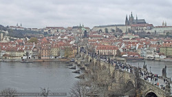 Pražský hrad, Karlův most, Vltava
