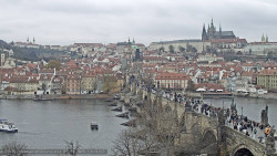 Pražský hrad, Karlův most, Vltava