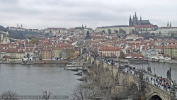 Pražský hrad, Karlův most, Vltava