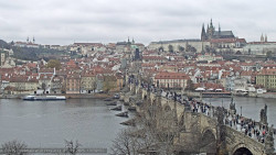 Pražský hrad, Karlův most, Vltava