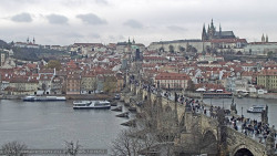 Pražský hrad, Karlův most, Vltava