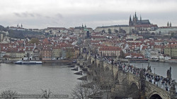 Pražský hrad, Karlův most, Vltava