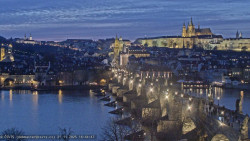 Pražský hrad, Karlův most, Vltava