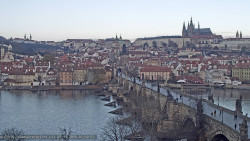 Pražský hrad, Karlův most, Vltava