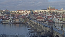Pražský hrad, Karlův most, Vltava