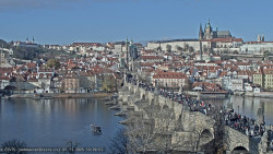 Pražský hrad, Karlův most, Vltava