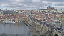 Pražský hrad, Karlův most, Vltava